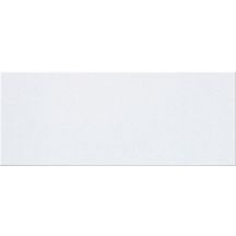 Faïence Arte Deco Glossy blanc brillant 20x50cm