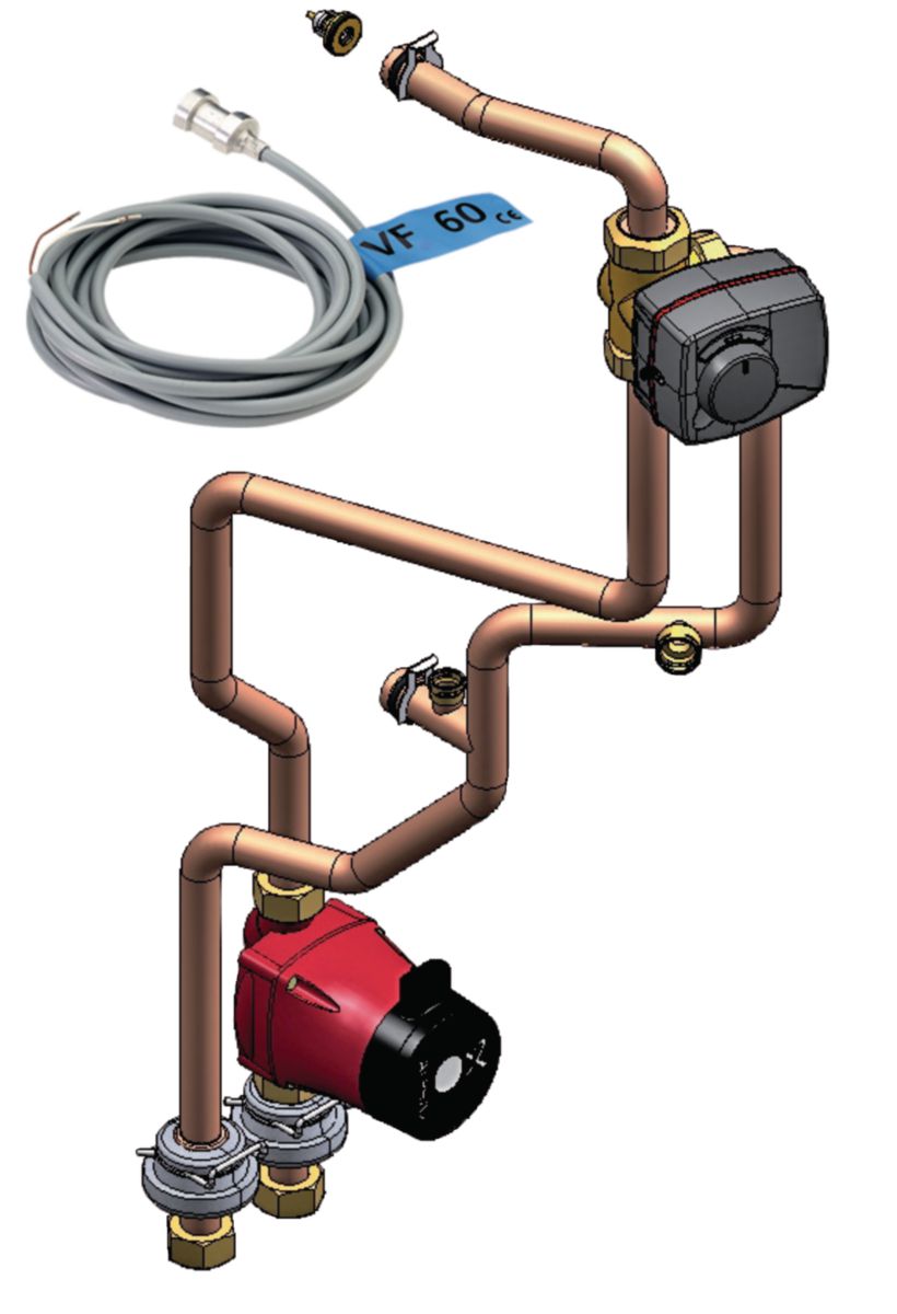Kit V3V proporpionnelle intégrable pour plancher chauffant réf. C100017830