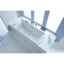 Baignoire Luxe Evok 170X75cm hydrojets à gauche blanc réf. E5BC213L-00