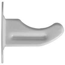 Support de radiateur traditionnel à visser axe longueur 65 mm blanc Réf. 137207