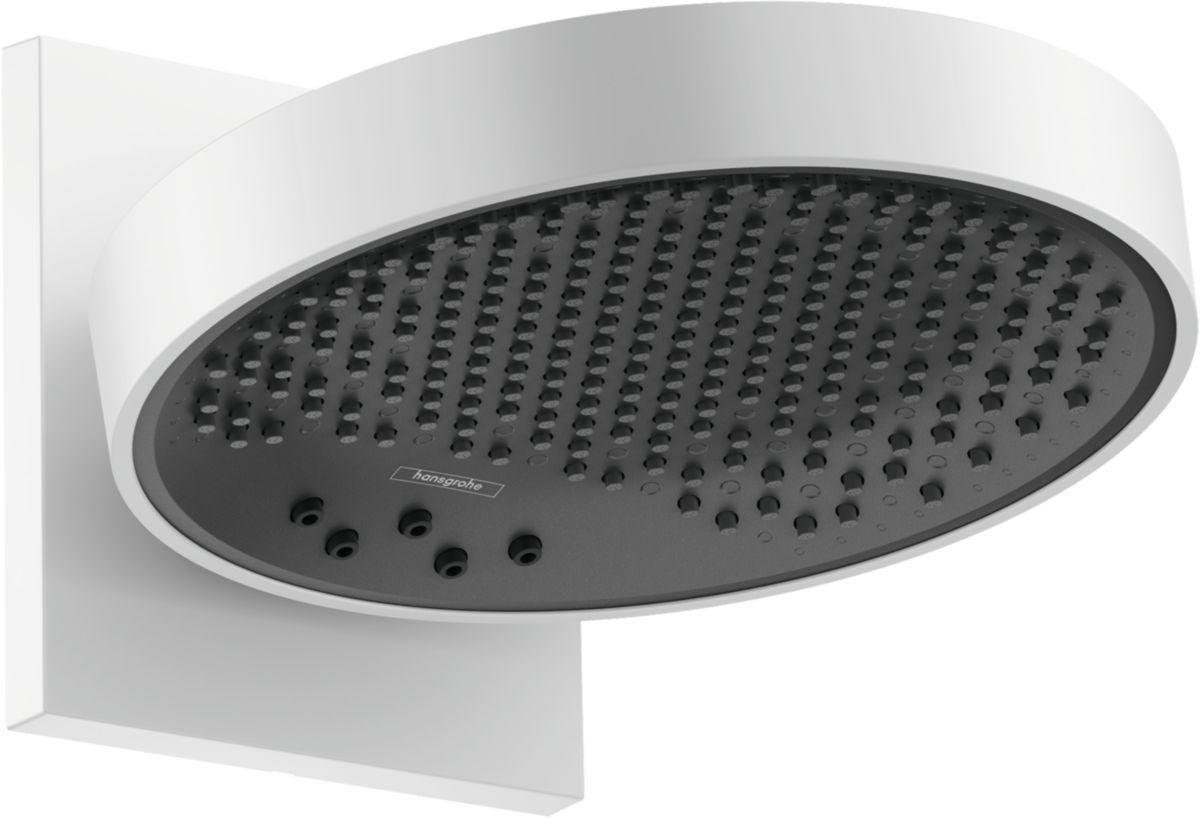 SUSPENDUE TEMPORAIREMENT AXOR Edge Mitigeur de lavabo encastré au sol, bonde push-open, Noir chromé poli