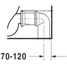 Cuvette vario 72cm Durastyle blanc Wondergliss réf. 21560900001