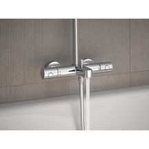 Colonne de douche avec thermostatique Bain/Douche chromé Euphoria System 260 Réf. 27475002