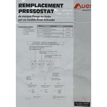 Kit pressostat combustion/ventilo Réf B4992588