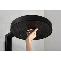 Colonne de douche 360  Rainfinity  1jet avec mitigeur thermostatique ShowerTablet 350 Noir mat Réf. 26853670