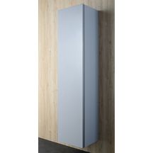 Caisse colonne ZEPHYR laque H175 x L40 cm sans porte finition gris souris soft Réf. 102012-2370-0175