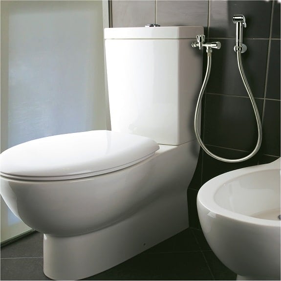 photo salle de bain wc suspendu blanc