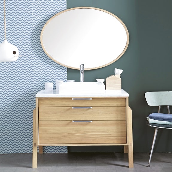 photo Meuble de salle de bain style scandinave