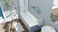 Baignoire droite 180x80