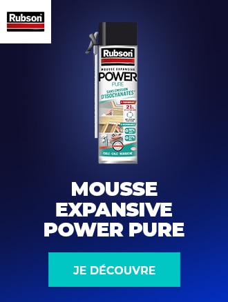 La mousse expansive de Rubson