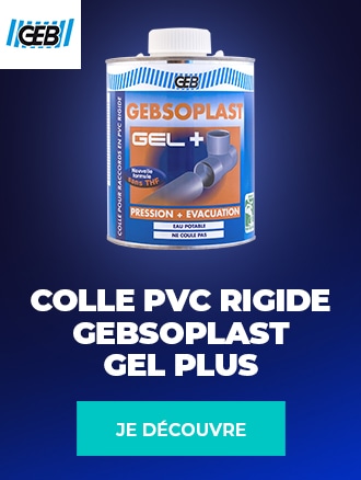 La colle GEBSOPLAST GEL PLUS de GEB