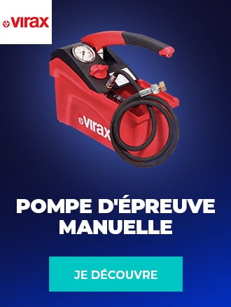 VIRAX pompe d'épreuve manuelle