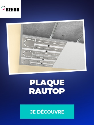 Plafond rayonnant RAUTOP REHAU