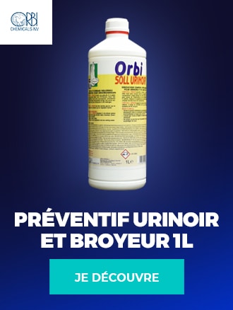 Orbi préventif urinoir broyeur