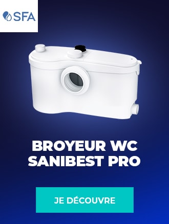 broyeur wc Sanibest Pro