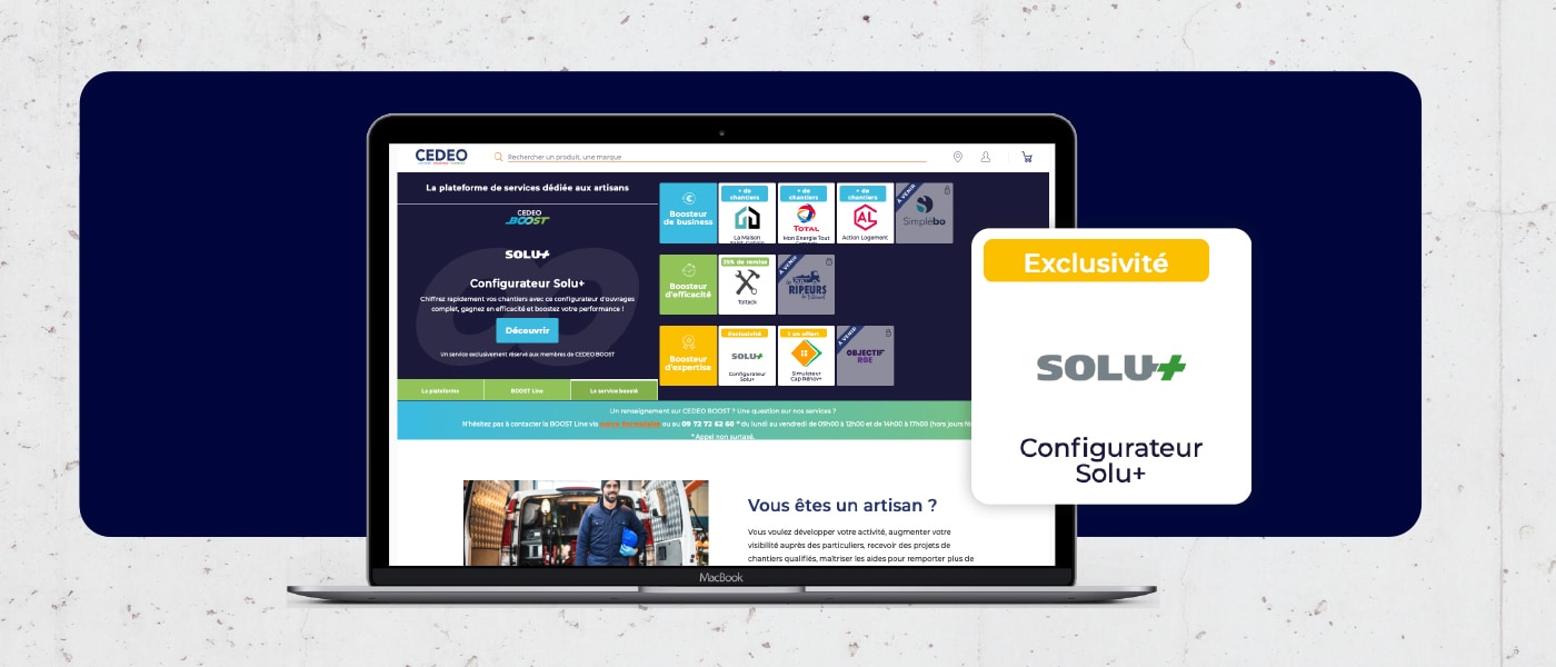 : CEDEO Boost, nouvelle plateforme de services digitale