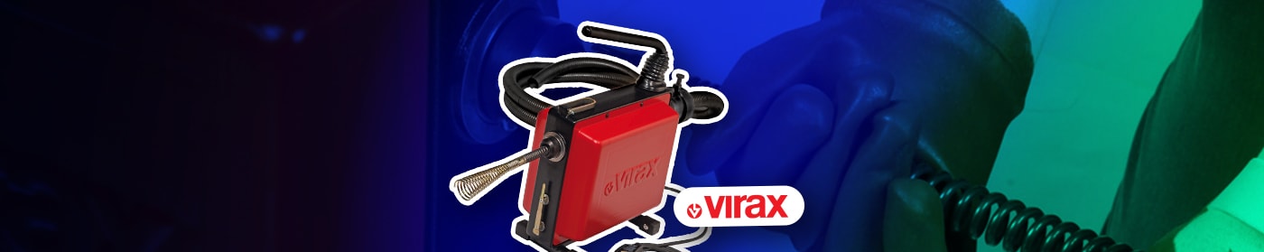 Compact, léger et puissant, le déboucheur électrique de VIRAX a tout pour plaire !