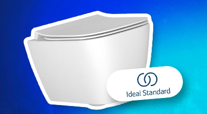 Ideal Standard : une cuvette suspendue sans bride pour une hygiène irréprochable !