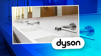 Airblade Wash+Dry : le nouveau sèche-mains et  robinet intégré de Dyson !