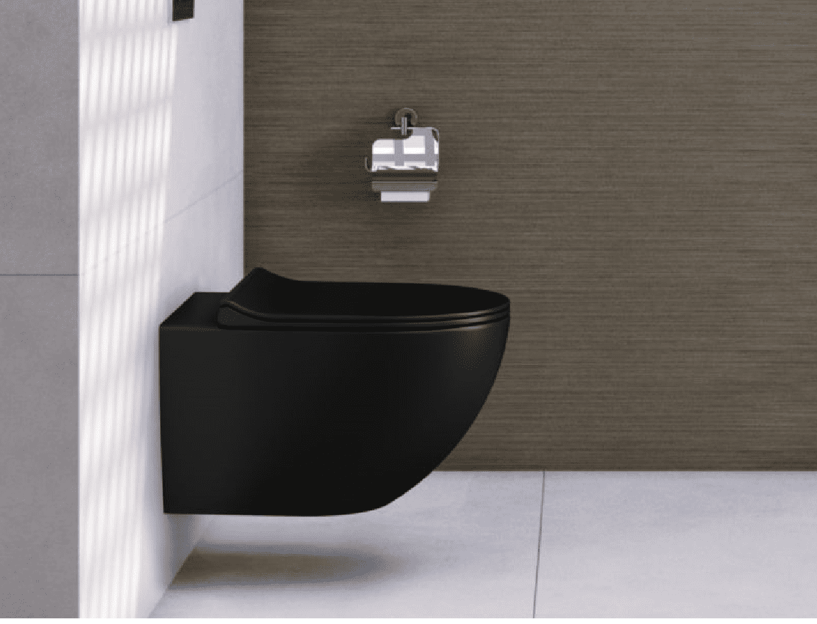 Abattant WC noir