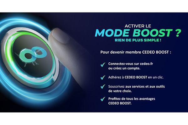 Cedeo Boost, un service à la carte pour les professionnels