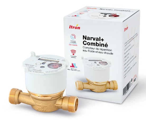 compteur narval + combiné itron