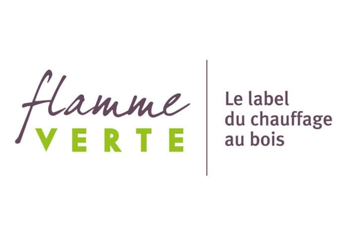 label flamme verte