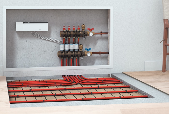 plancher chauffant-rafraichissant Altech