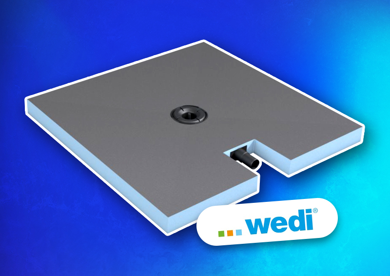 receveur de douche fundo plano de wedi