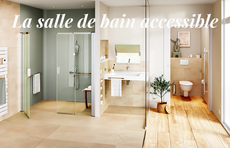 La salle de bain accessible